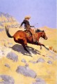 El vaquero 1902 Frederic Remington Indios americanos
